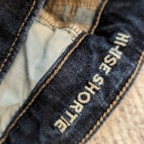 American Eagle High rise shortie Next level stretch shorts size 00 - Picture 7 of 7